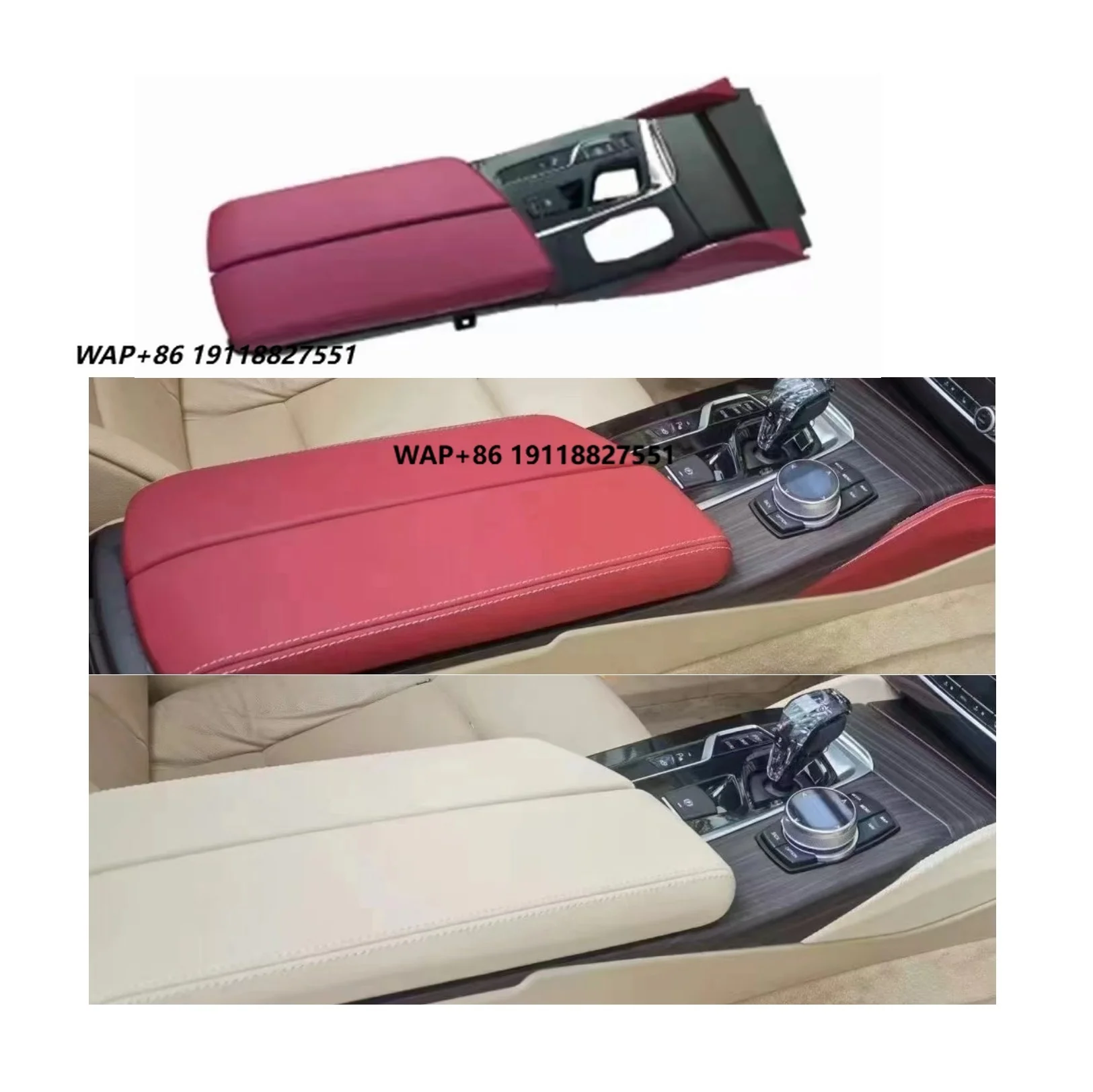 Car Interior Modification Central Luxury Armrest Box for F10 F01 F11 F18 F30 Car Storage Box