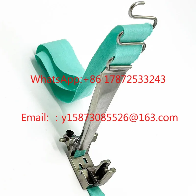 380 chain sewing machine with adjustable webbing, adhesive strip, folding edge, double blade, 3800 stop edge pull tube
