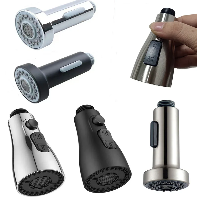 Pull Type Faucet Replaces Nozzle Kitchen Mixer Faucet Accessories Replacement Kitchen Faucet Pull Out Spray Shower Head
