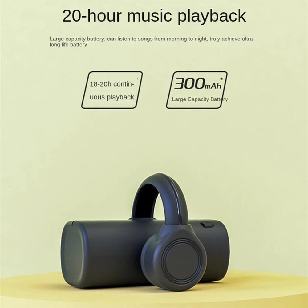 سماعات رأس بلوتوث توصيل عظمي ، حالات سماعات أذن من النوع C ، سماعات أذن ، سماعات أذن للأذن ، جودة عالية ، للبيع