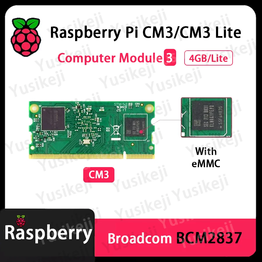 Original Official Raspberry Pi CM3 CM3lite Broadcom BCM2837 processor