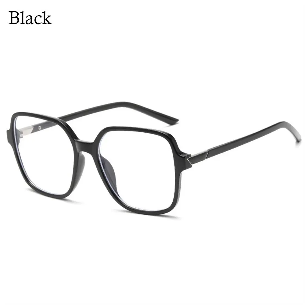 

Retro PC Anti-UV Blue Rays Glasses Big Frame Ultra-light Eyeglasses Vision Care Myopia Glasses Frame Women Men