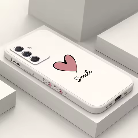 Big Red Heart Case For Samsung A54 A34 A24 A14 A04 A04S A04E A73 A53 A33 A23 A13 A03 A72 A52 A52S A32 A22 A12 A71 A51 4G 5G
