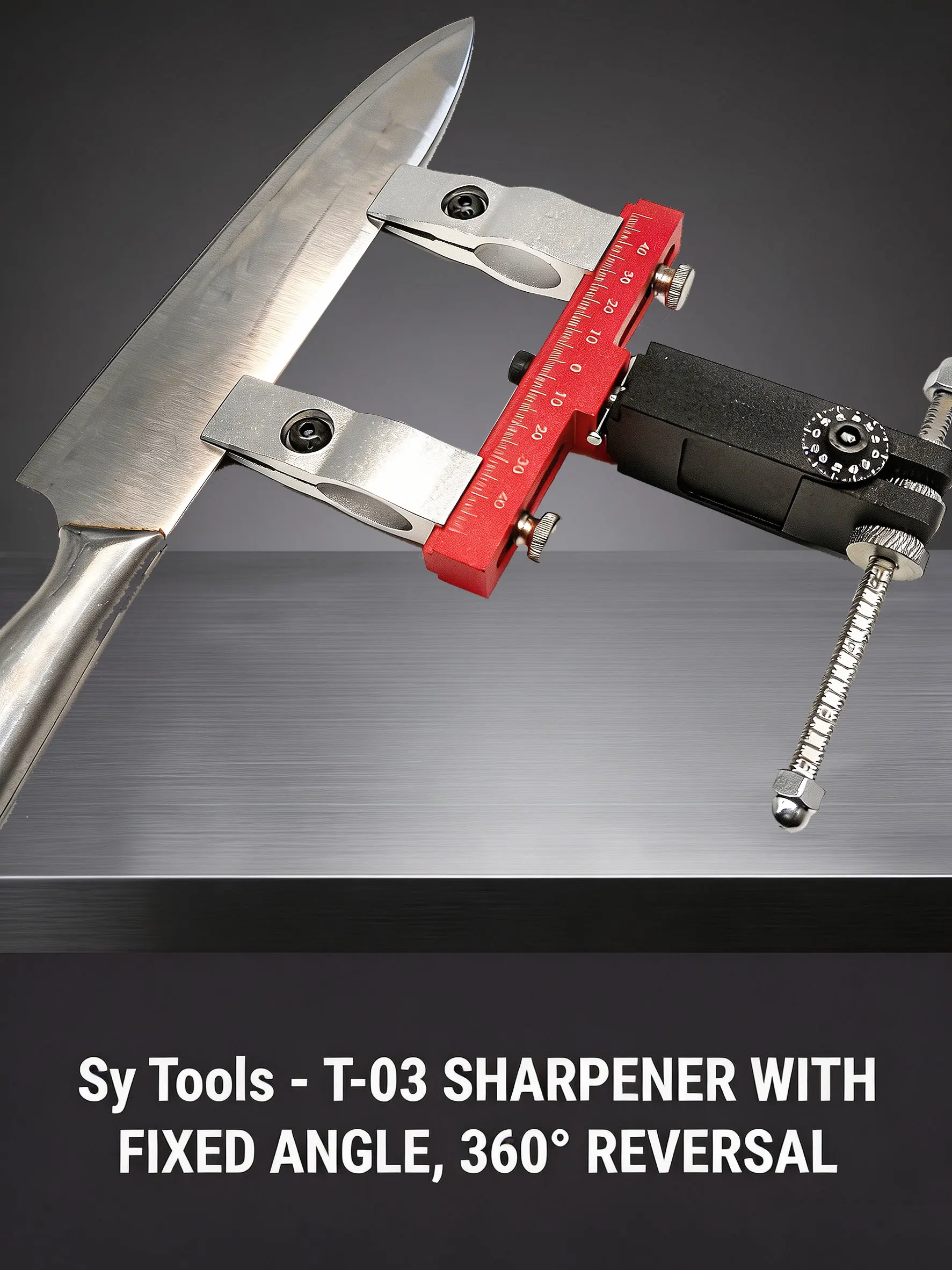 /Y-01 Universalklemme für die Befestigung von Messern in Festwinkel-Schärfsystemen Ruixin Pro/Sy Tools/Tsprof/Xarilk – Detail 23