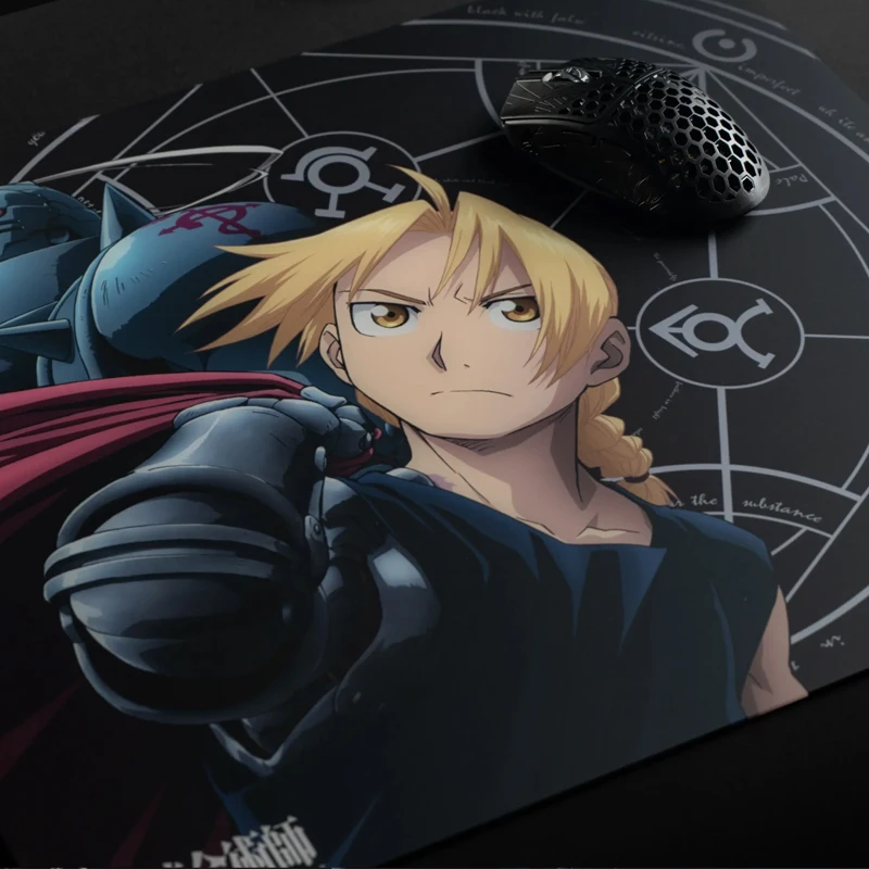 A-Arbiter Studio Lunar Balance Tempered Glass Mouse Pad E-sports Desk Pad Game FPS Extra Large Glass Mousepad Perfect Replica