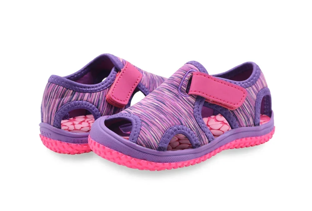 2026 Neue Kindersandalen für Jungen und Mädchen, Sommer-Zehenschutz-Sportsandalen, Strandschuhe 21-31 – Detail 21