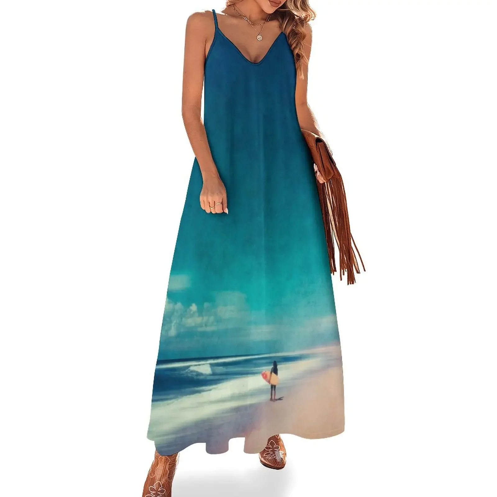 

Summer Days - Going Surfing Sleeveless Dress summer clothes luxury evening dresses for women 2025 dress for women 2025