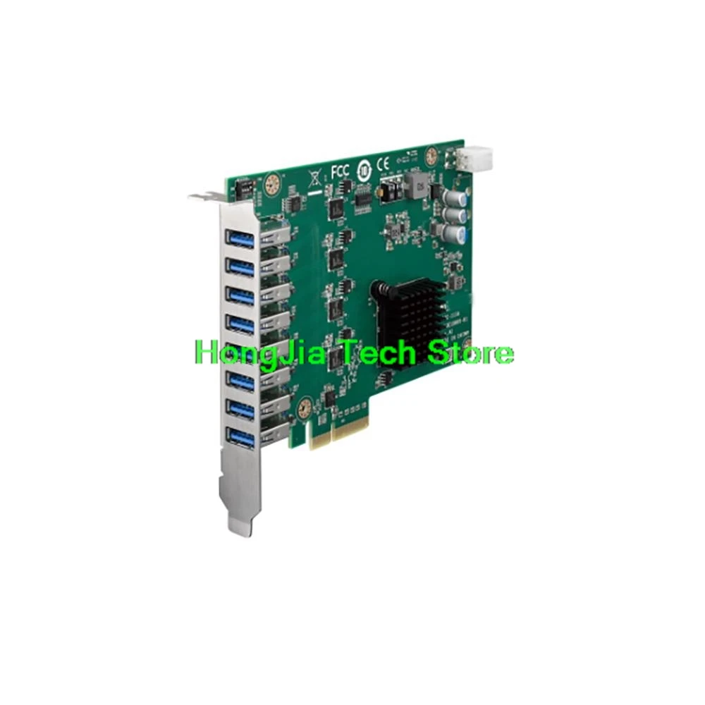 PCI-1158-AE For Advantech 8-port PCI Express USB3.0 Image Video Image Capture Card PCI-1158