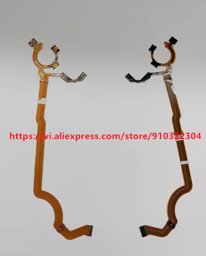NEW 2PCS Free Shipping Lens zoom Aperture group Flex Cable For Fuji Fujifilm XF1 XF-1 Digital camera Repair Part no socket