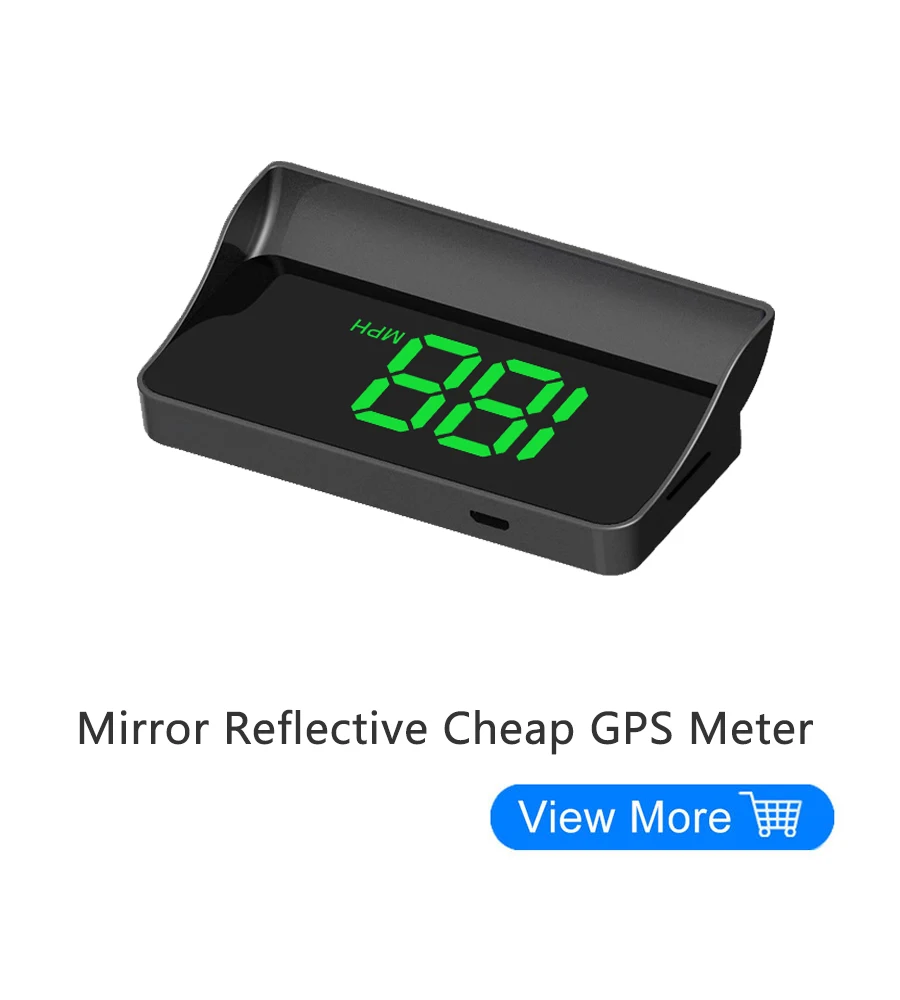 2024 Upgrade OBD2 Heads up Display 3 in 1 Dashboard GPS Speedometer OBD Diagnostic Tools with Speed Alarm Light OBD HUD