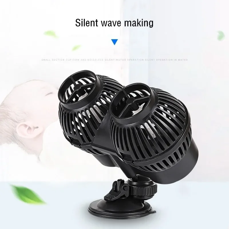 Aquarium Circulation Pump Wave Maker Submersible Fish Tank Aerobic Pump Aquarium Water Circulation Flow Surf Pump Acuarios