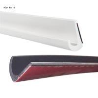 Campers Car Roof Rain Guard Flexible PVC Guttering Travel Trailer Top Rain Gutter Caravans Roof Water Channel 6XDB