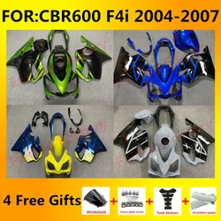 Motorcycle Fairings kit fit for CBR600 F4i CBR 600 CBR600F4i fs 04 05 06 07 2004 2005 2006 2007 bodywork full Fairing kits zxmt