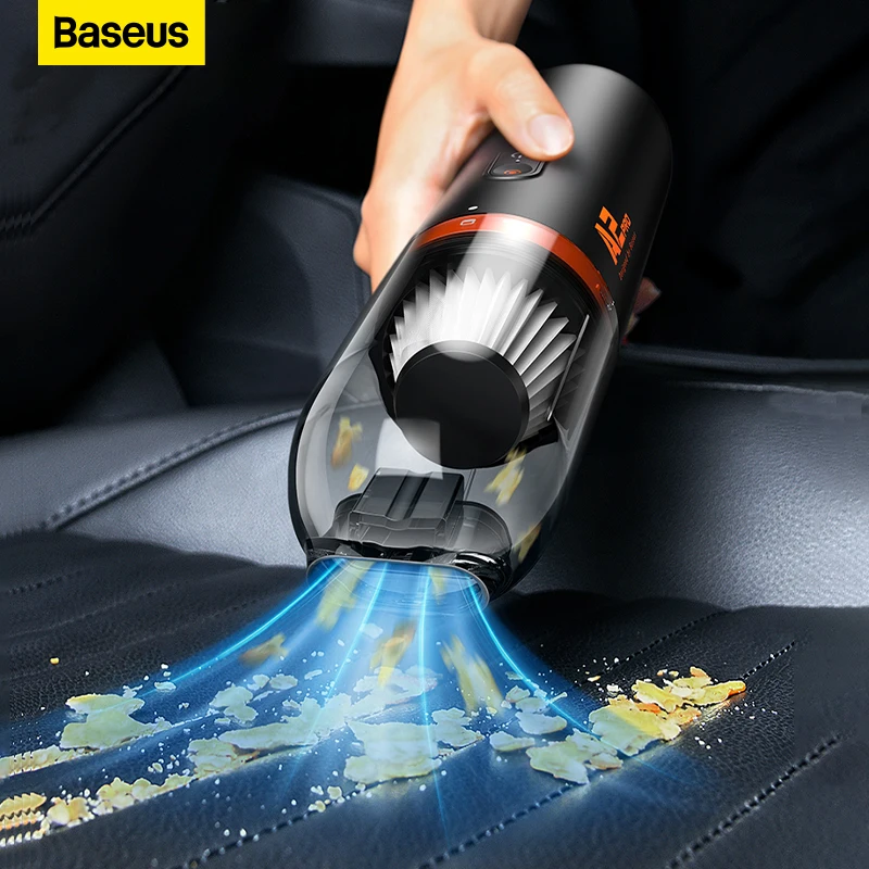 Baseus Car Vacuum Cleaner 6000pa Sunction Force Wireless Portable Cleaner For Car Auto Home Cleaning Handheld Vacuum Cleaner