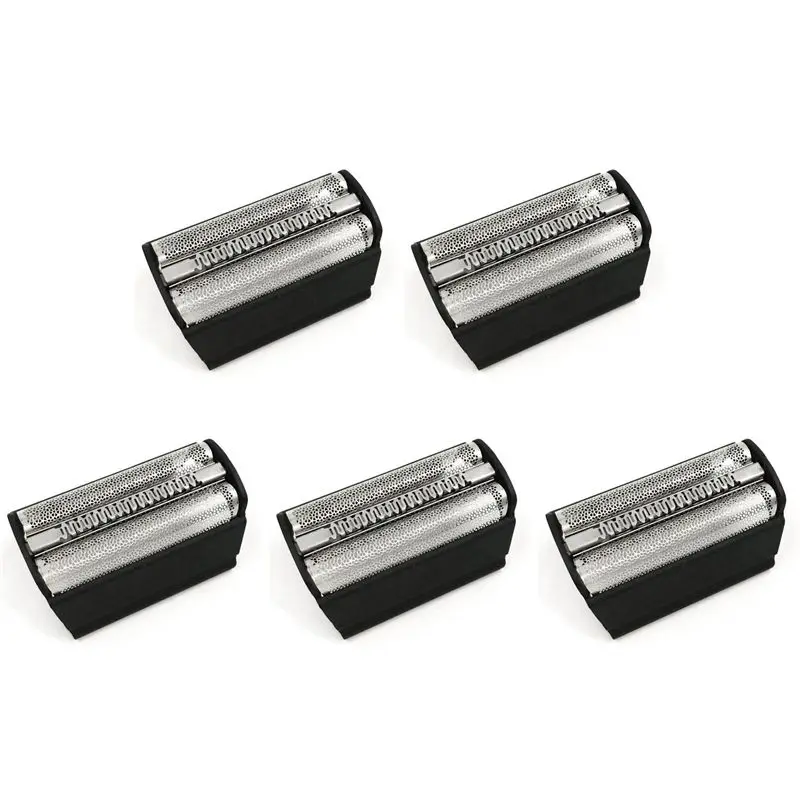 ABJI-5X Lámina de Repuesto + Marco para Afeitadora BRAUN Serie 3 310 31B 5000/6000 350 360 380 5312 5485 5610 5614 5443