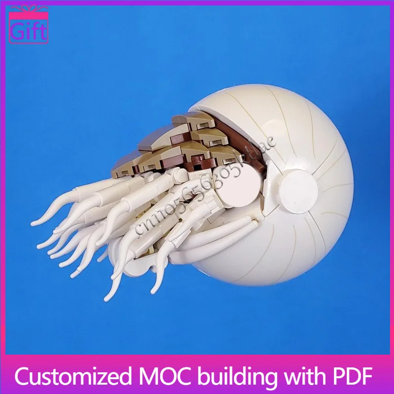 

173 PCS Hot Selling MOC Sci-Fi Tentacle Creature Model Modular Building Blocks Kids Assembly Display Toys Festival Surprise Gift