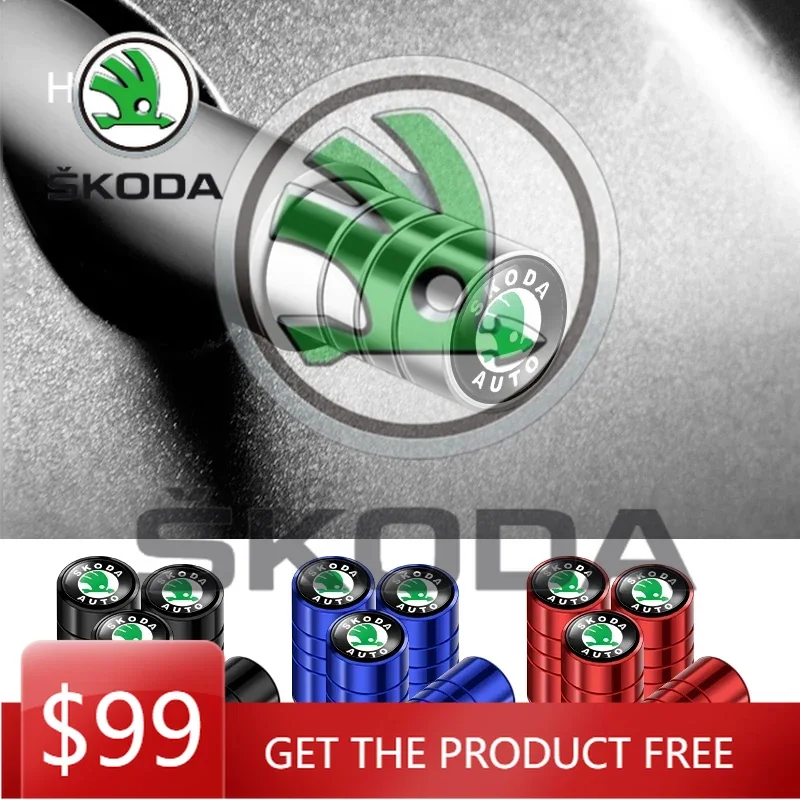 

Наклейки для автомобилей Skoda: Горячая новинка! 4 шт. герметичных колпачков для клапанов для Skoda Octavia A5, Superb, Old Febia, Roomster 2013, 2005-2008, Rapid, Roar.