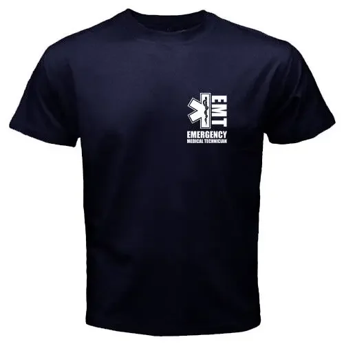 EMT Emergency Medical Technician Service EMS Paramedic CPR First Rescue T-shirt