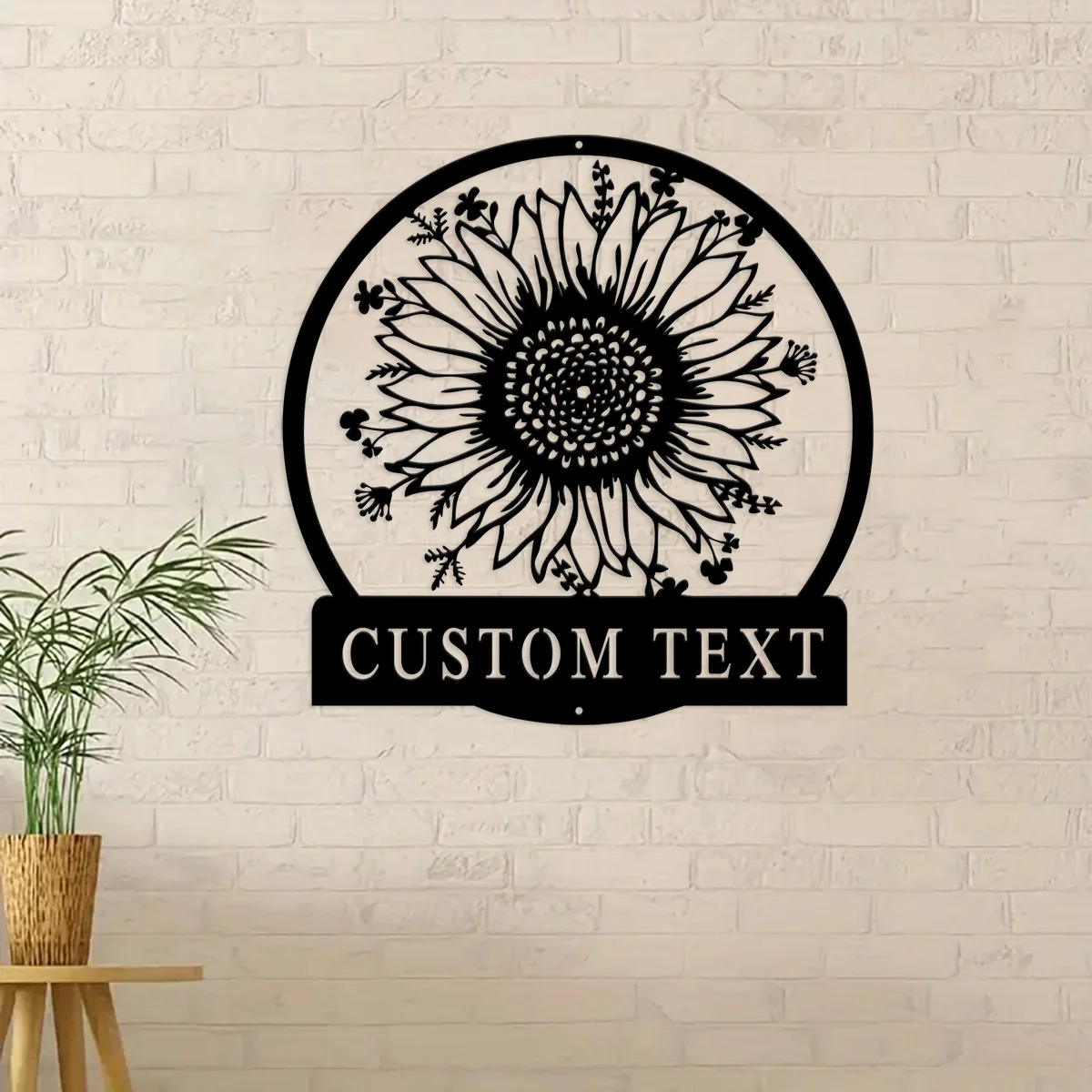 

Custom Sunflower Decor Metal Sign Personalized, Sunflower Sign, Sunflower Decor, Sunflower, Sunflower Cutout, Metal Sign