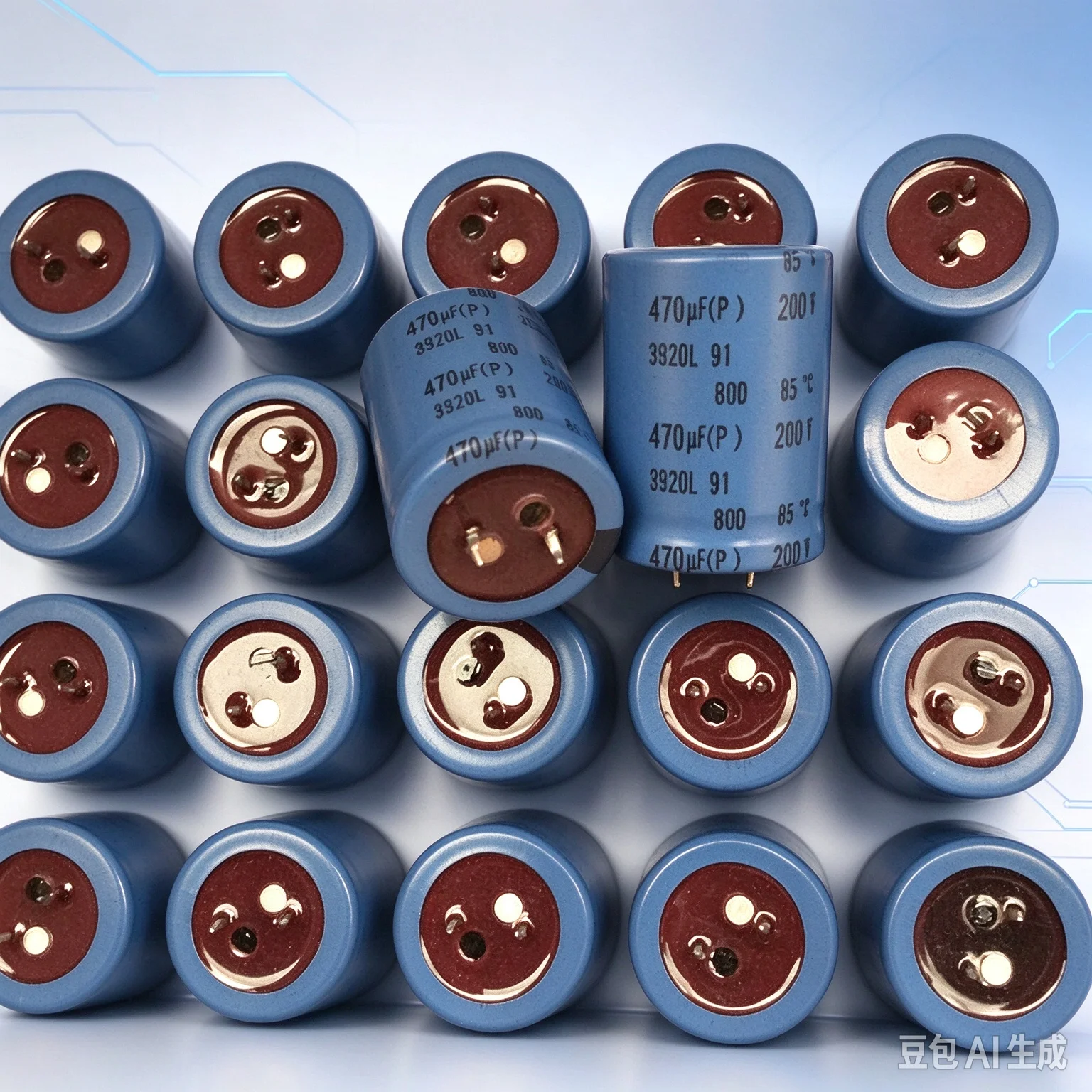 genuine-for-sprague-80d-470uf-200v-red-top-audio-electrolytic-capacitor-10pcs