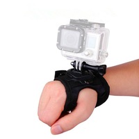 360° Rotation Glove Wrist Strap Mount For GoPro Hero 13 12 11 10 9 SJCAM Insta360 X4 X3 DJI Osmo Action 5 Pro Camera Accessories