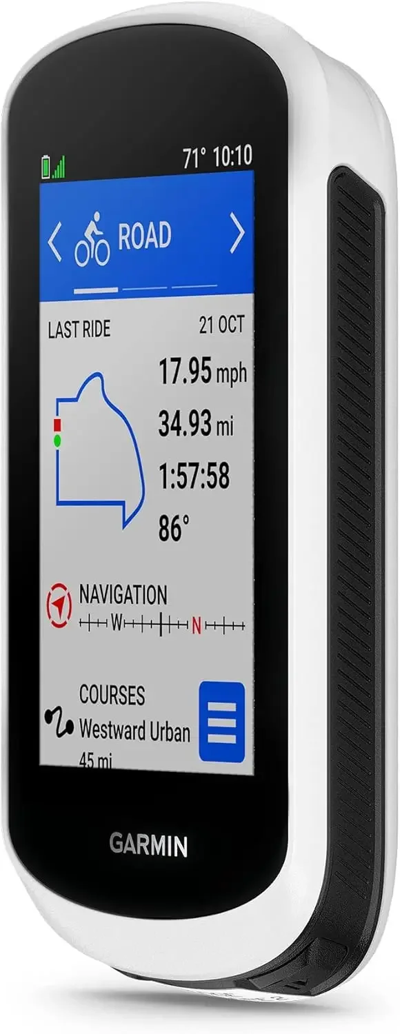 Easy-To-Use GPS Cycling Navigator, eBike Compatibility, Maps and Navigation, with Safety Features