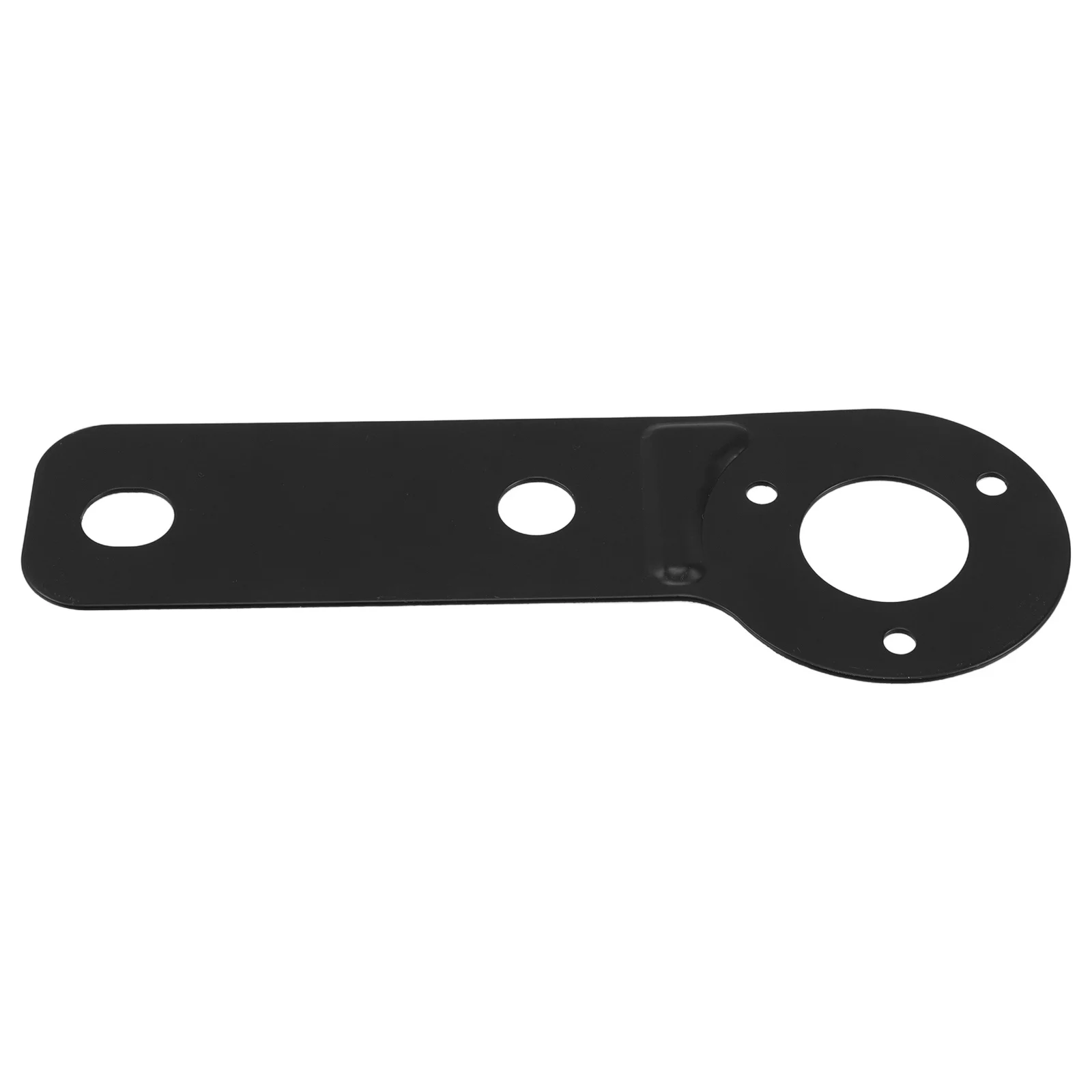 

Trailer Socket Bracket Heavy Duty Iron Mount for Rv Wiring Harness Support Easy Installation Universal Vehicle Attachment