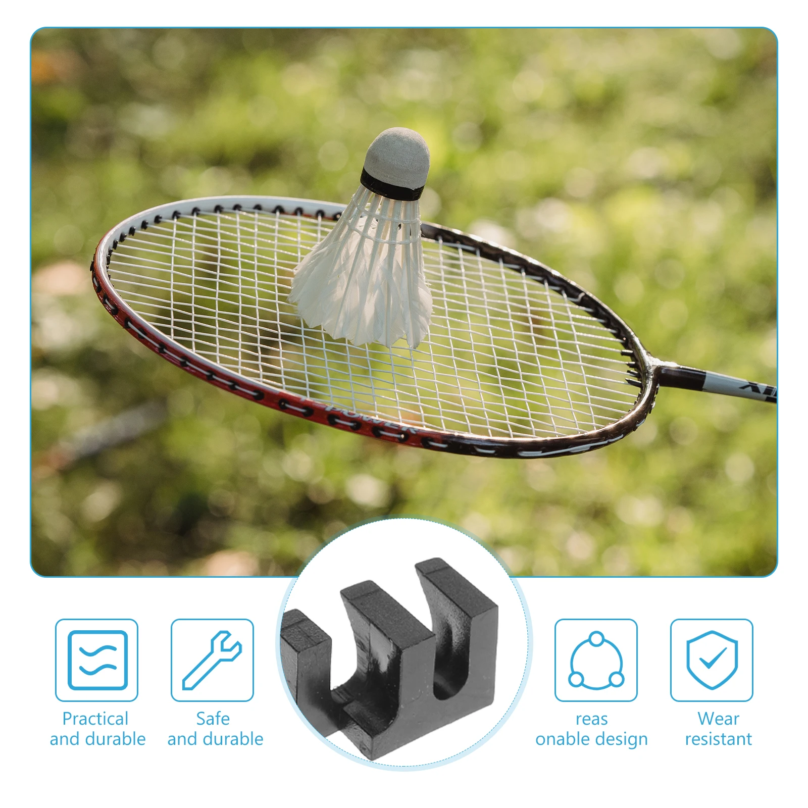 

Racket Threading Accessory Badminton Pressure Reducer Accessories Holder Load Spreader Stringing Tool