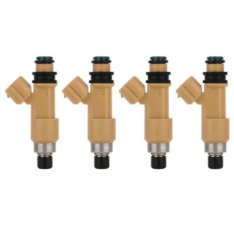 4 X DENSO FUEL INJECTORS FOR 2005-2010 SUBARU FORESTER IMPREZA OUTBACK 2.5L H4 16611-AA730