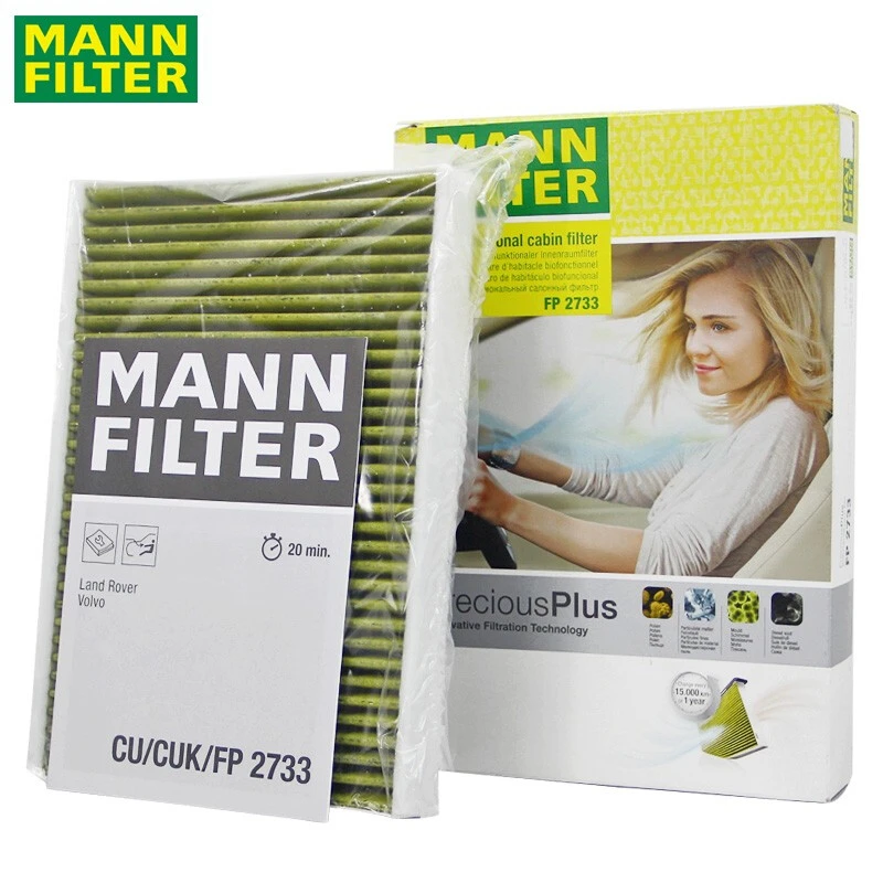 

MANN FILTER FP2733 Cabin Filter For VOLVO S60 V60 XC60 LANDROVER Discovery Freelander LR019589 31390880 6G9N-19N619-BA