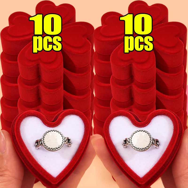 

Коробки для колец Упаковка для ювелирных изделий Подарочная коробка для ювелирных изделий Серьги Шкатулка для драгоценностей