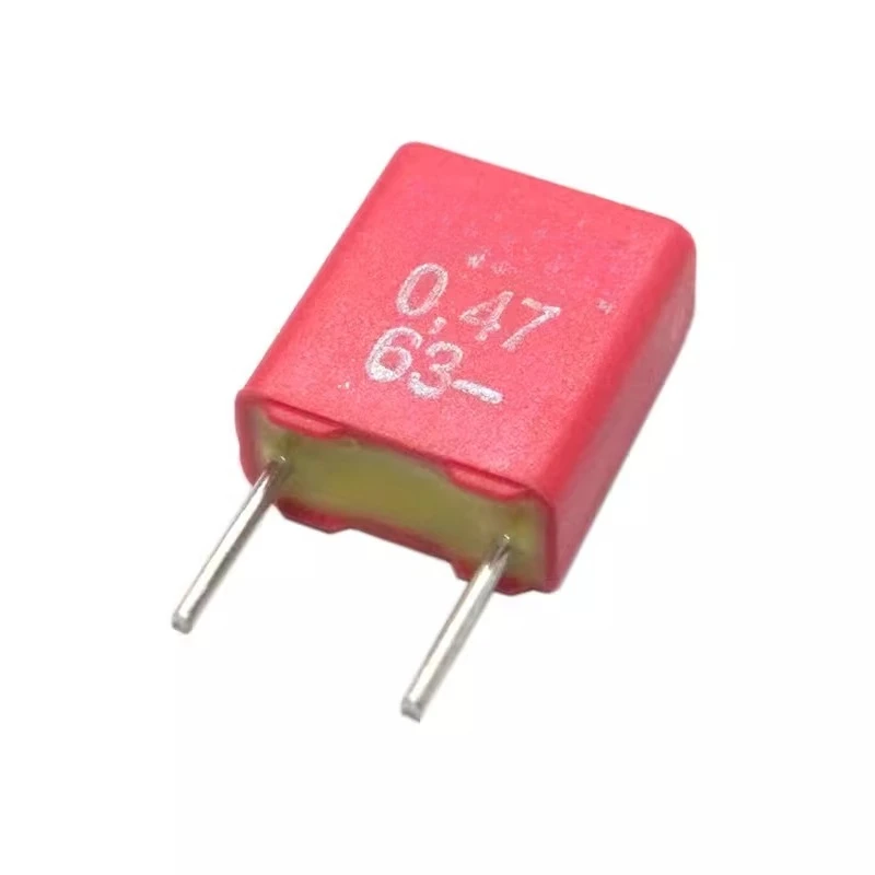 

Оригинальные пленочные конденсаторы WIMA 0.47uF 63V MKS2 (474/470nF), 50 шт.