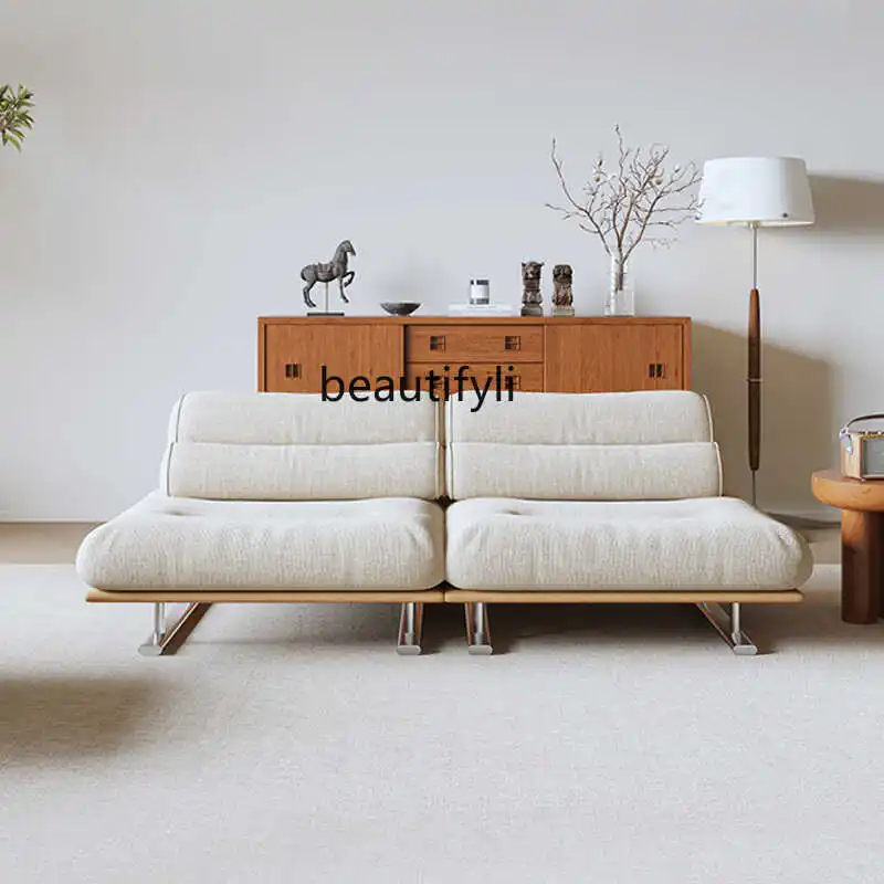 Medieval style, sofa designer lazy high-footed free combination module double-layer heightened backrest sofa