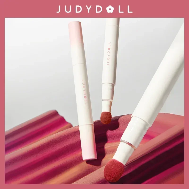 

JUDYDOLL Original Lip Glaze Lipstick Lip Mud Tubes Matte Lip Powder Cream Air Cushion Waterproof Long-Lasting Rare Beauty Makeup