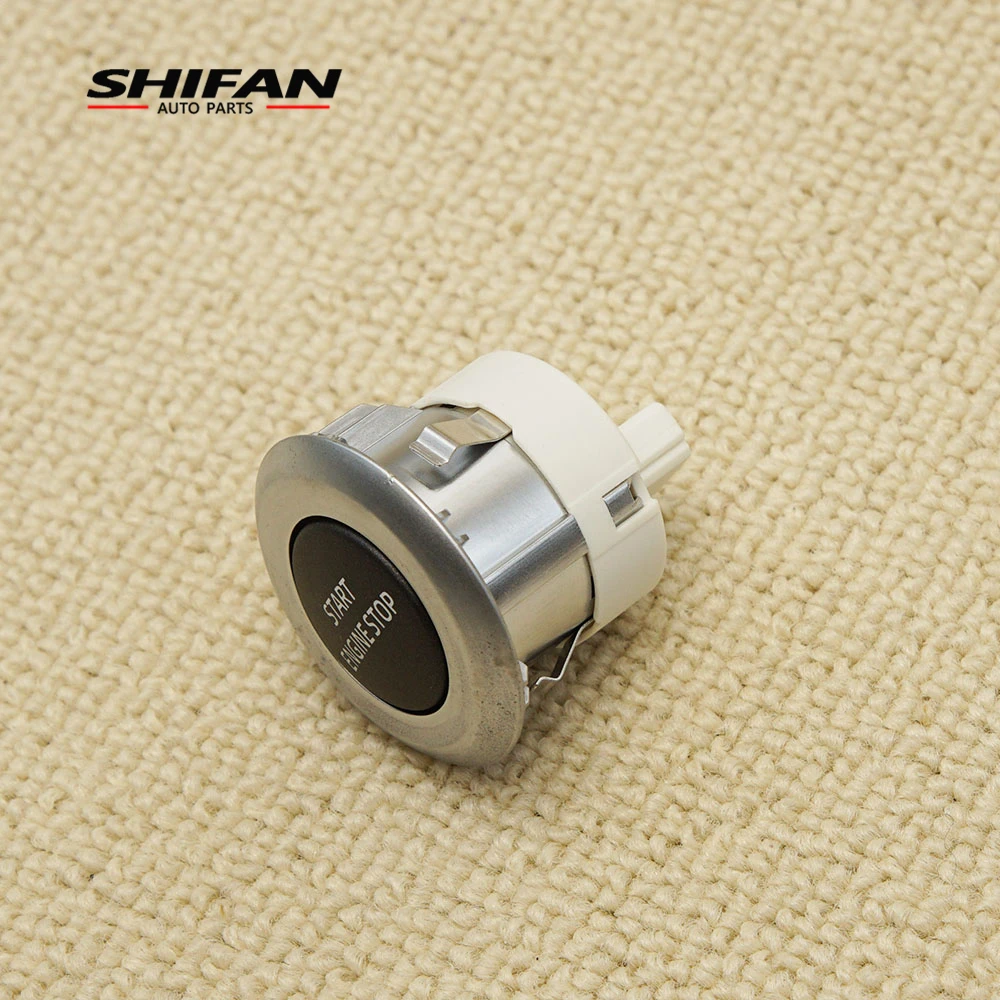 LR014015 Car Engine One Touch Start Stop Switch Button Keyless For Land Rover Range Rover Sport L320 Discovery 4 L319 2010-2016