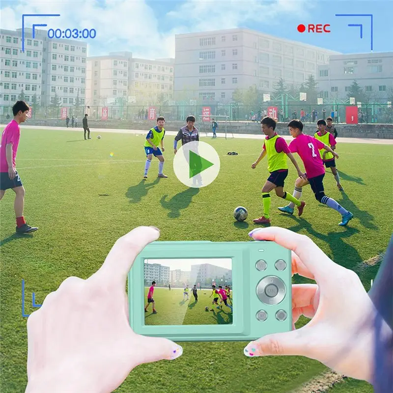 

A69Z 44MP 16X цифровая камера портативный видеорегистратор с автоматическим зумом фотокамера для студентов подарок на день рождения американская вилка зеленый