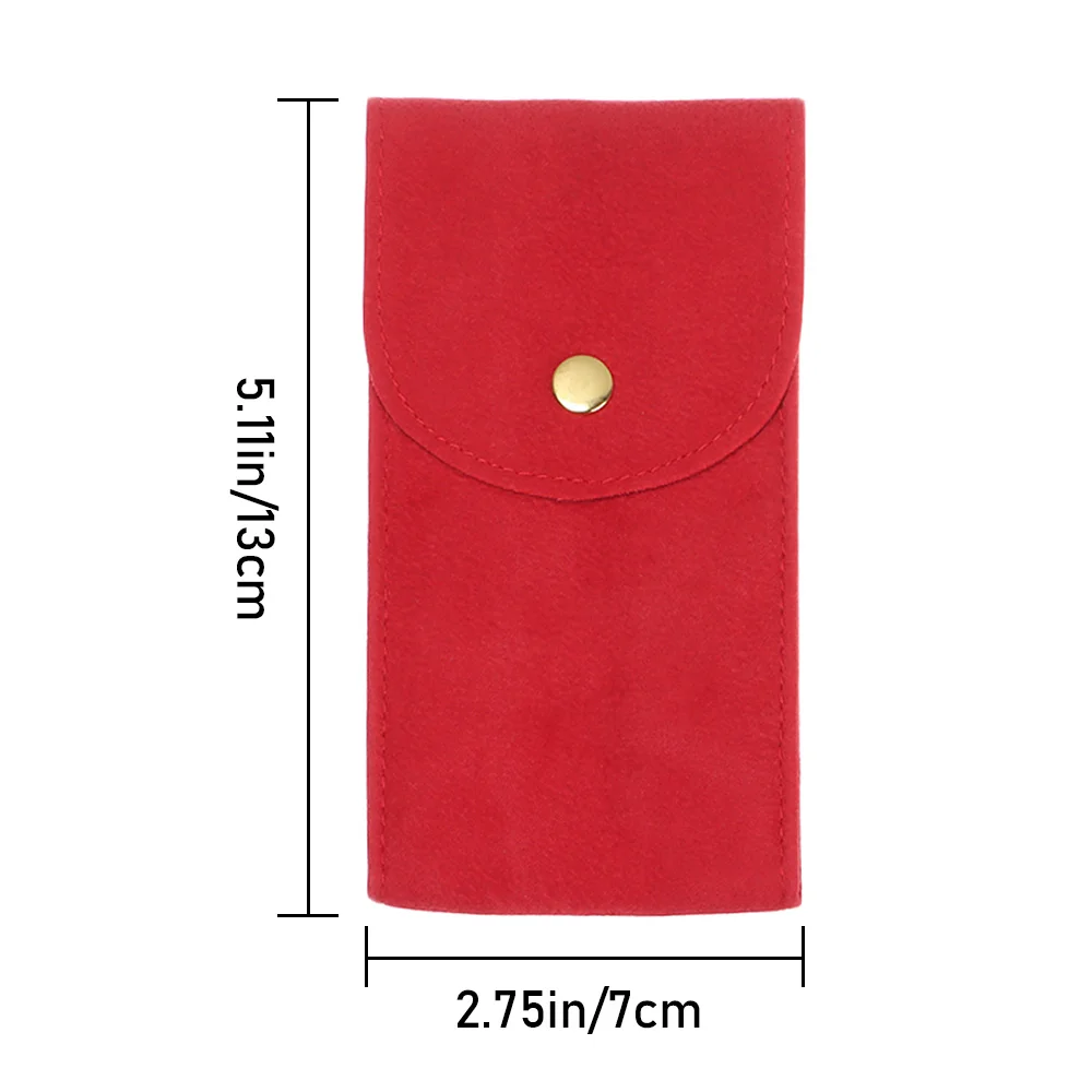 1PC Portable Flannelette Watch Boxes Case Dust Protect Storage Bag Watches Pockets Collection Protection Accessory Men Women