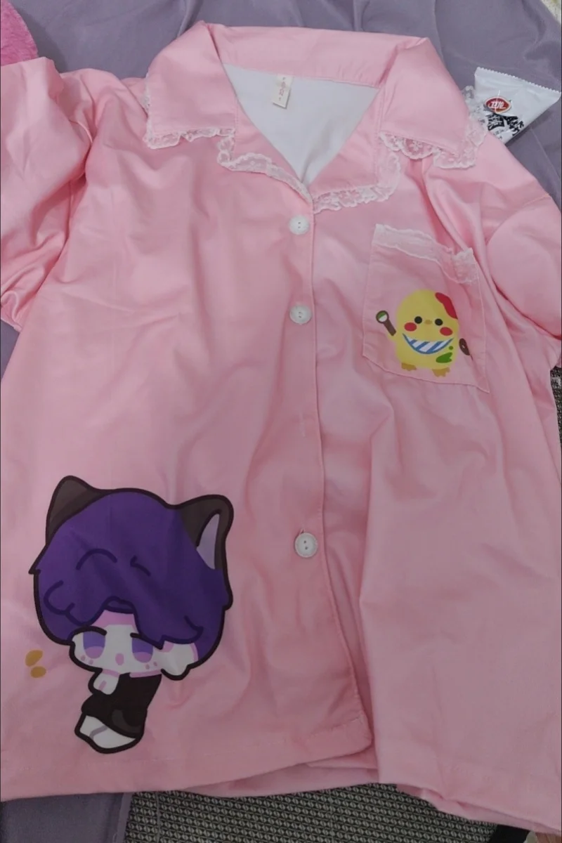 Love and Deepspace Caleb Zayne Sylus Xavier Rafayel Creative secondary yuan game surrounding home wear cute cartoon pajamas