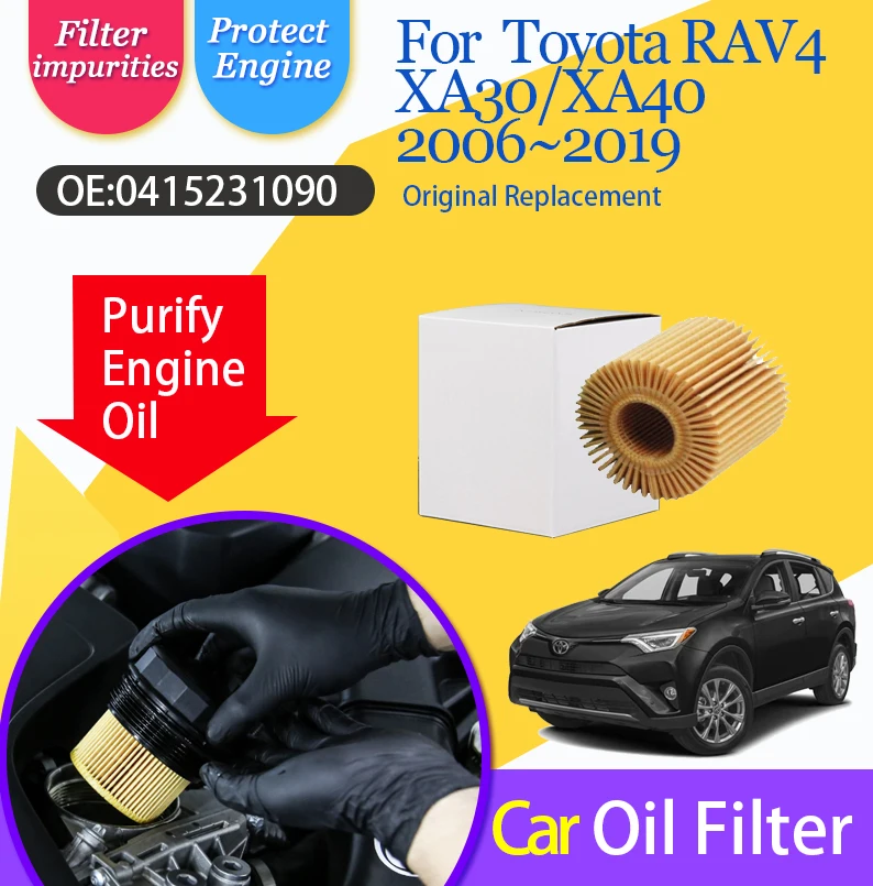 

Car Fuel Filter For Toyota RAV4 Vanguard XA30 XA40 2006~2018 0415231090 Transmission Solvent Olio Filters Trap Auto Accessories