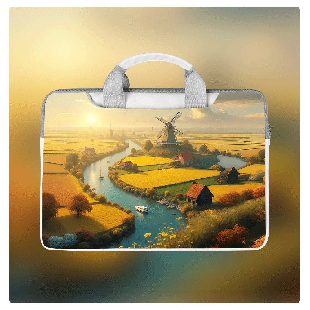 

Personalized High-definition Pattern Laptop Bag 13 14 15 16 13.3 Inch Storage Bag Notebook Bag School Office Travel Holiday Gift