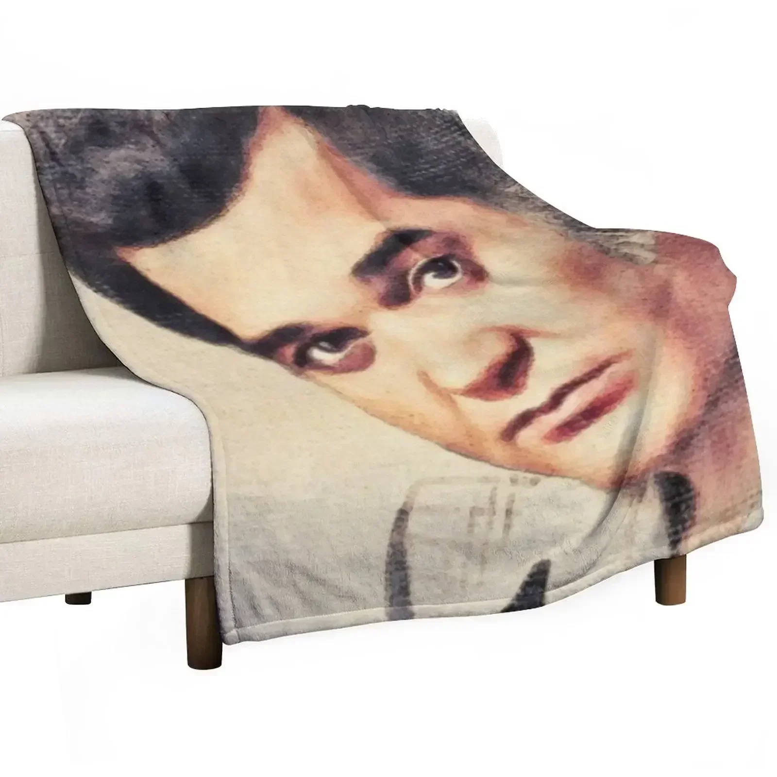 

Conway Twitty, Music Legend Throw Blanket Hair Cute Soft Plush Plaid Blankets