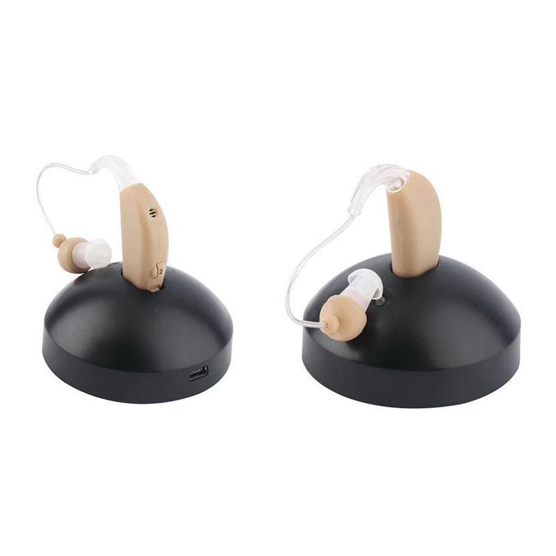 

YWDZ-Новый перезаряжаемый слуховой аппарат, мини-устройство, ушной усилитель, цифровые слуховые аппараты за ухом для глухих пожилых людей
