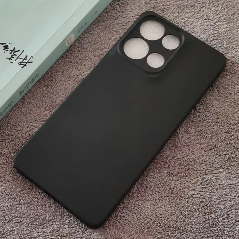 TPU Phone Cases for Motorola Moto G75 5G Back Cover Case For Moto g75 Frosted Black Silicone Case Soft Shell Capa