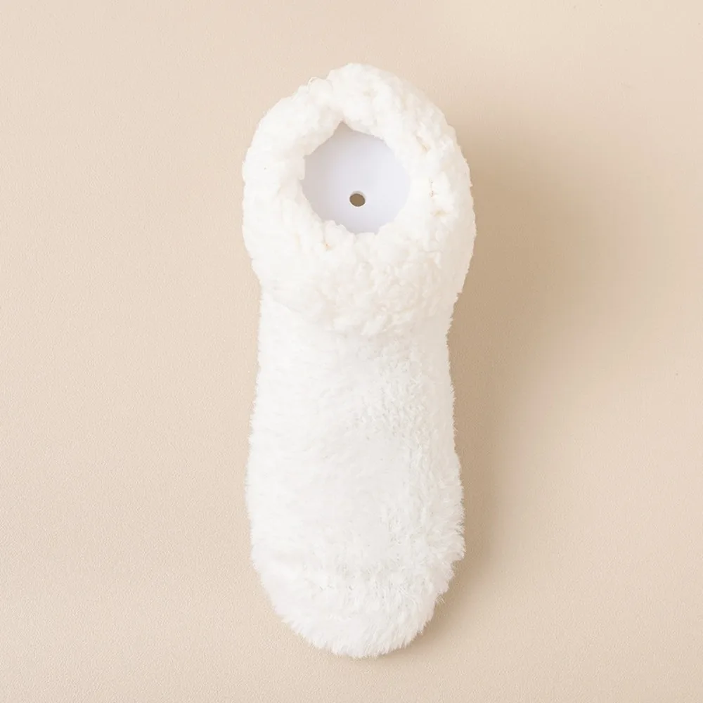 

Hosiery Berber Fleece Sleeping Socks Soft Night Wear Floor Socks Solid Color Postpartum Care Winter Foot Covers Sleep Time