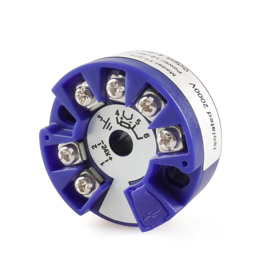 High Quality 4-20mA Industrial Temperature Transmitter with Galvanically Isolated Controller OEM & ODM Supported