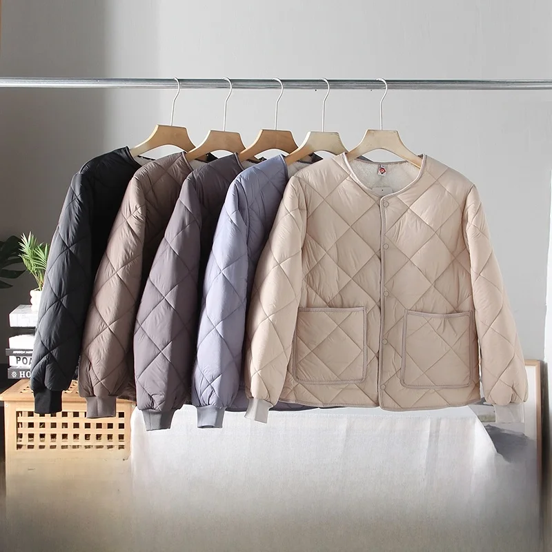 

Легкая хлопковая куртка для мужчин, однотонная, без воротника, альтернатива, осень-зима, молодежная модная подставка, длинная све