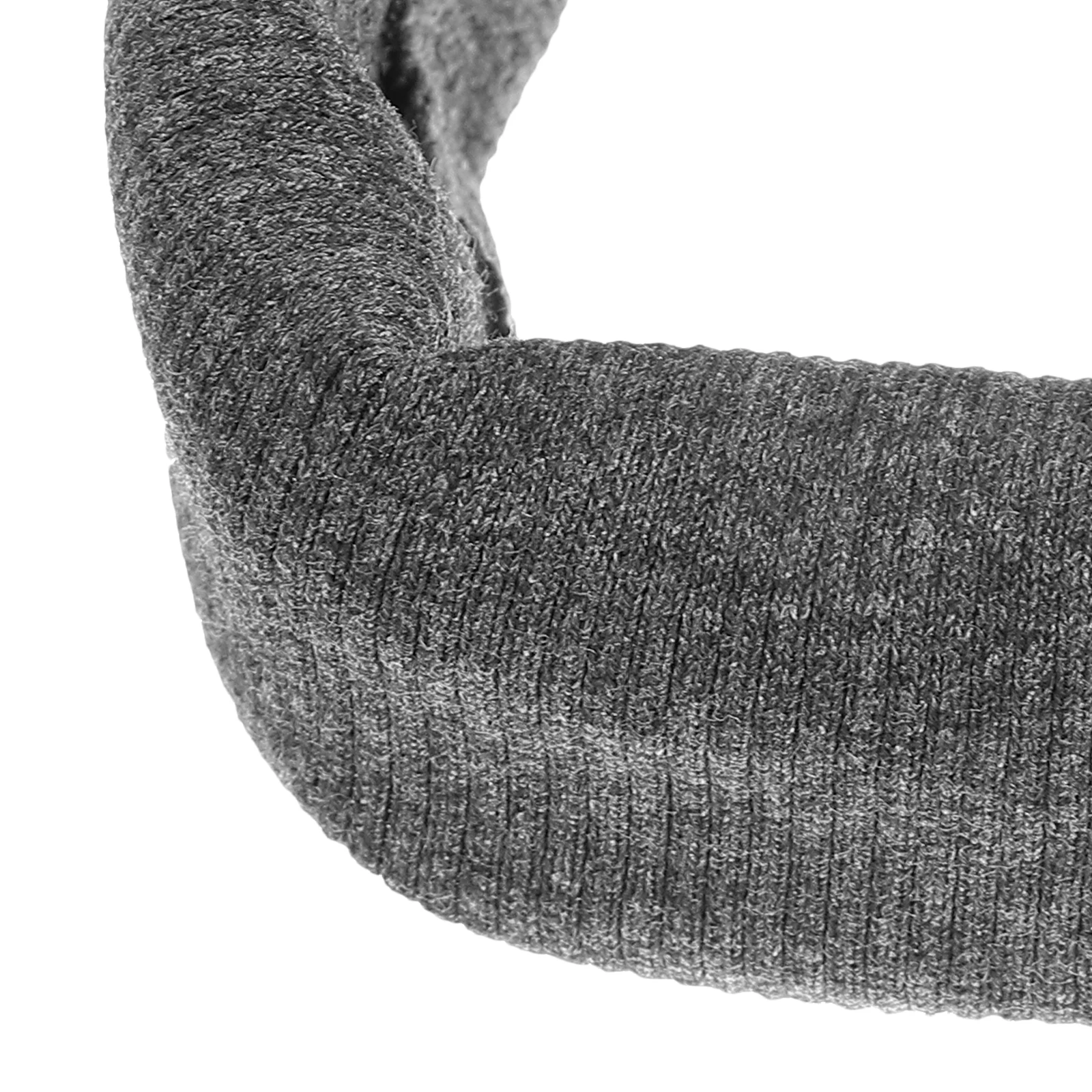 

Pet Earmuffs Dog Ear Covers Noise Proof Bath Muffs Washable Gray M Size Warm Protection Doggy Head Wrap Elastic Fits