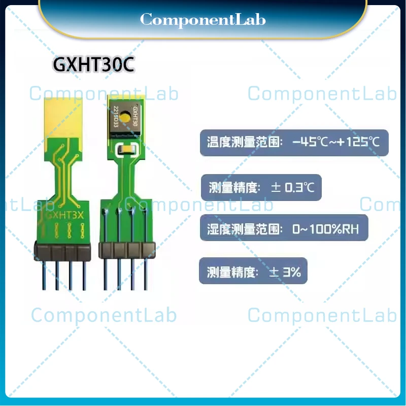 

Модуль датчика температуры и влажности GXHT30CM с интерфейсом I2C, датчик температуры и влажности