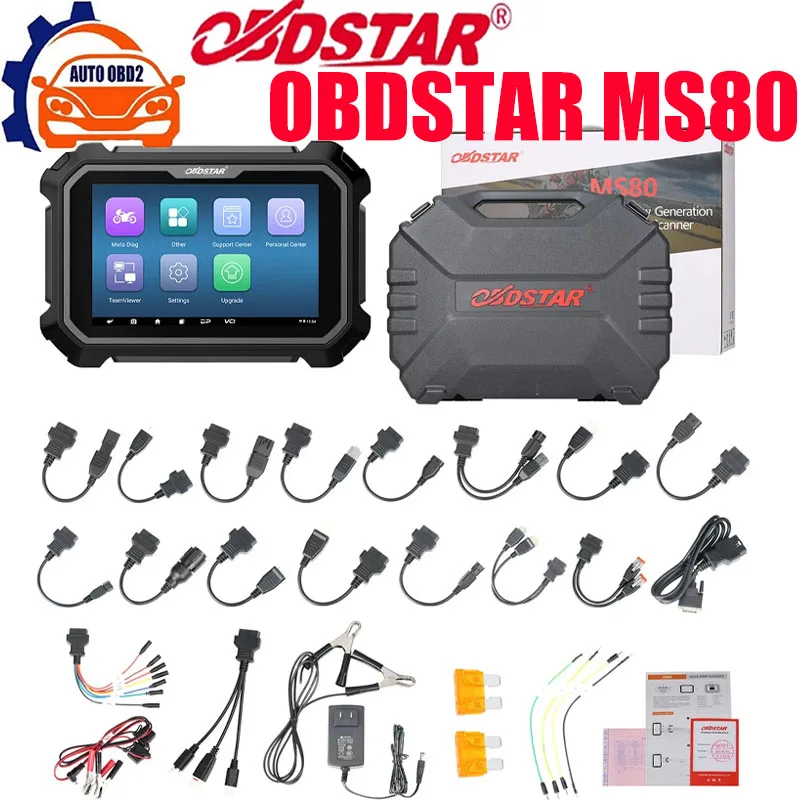 

OBDSTAR MS80 интеллектуальный инструмент для диагностики мотоцикла с поддержкой программирования IMMO OBDSTAR MS50 MS70 P50