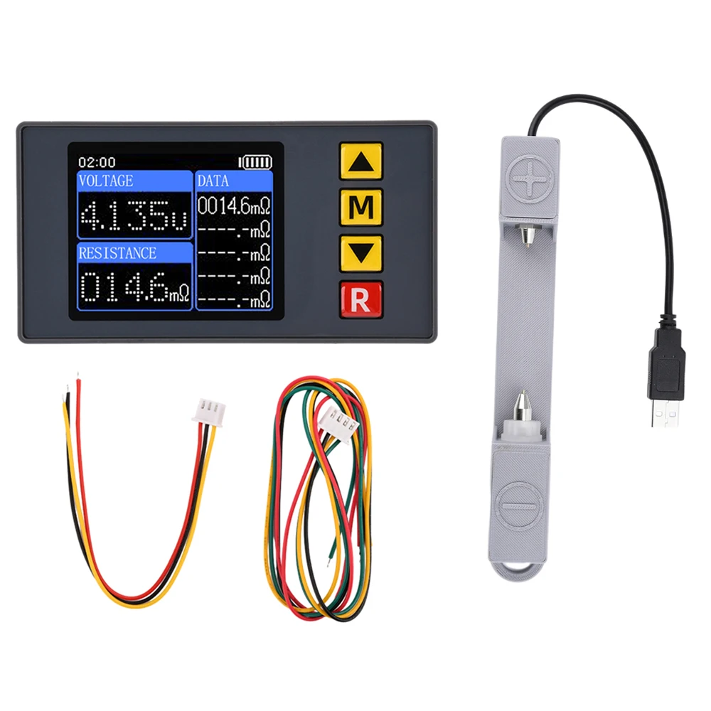 TS457 DC5V Batteriespannung Interner Widerstandstester LCD-Display 18650 Lithium-Batterietester Spannungserkennung